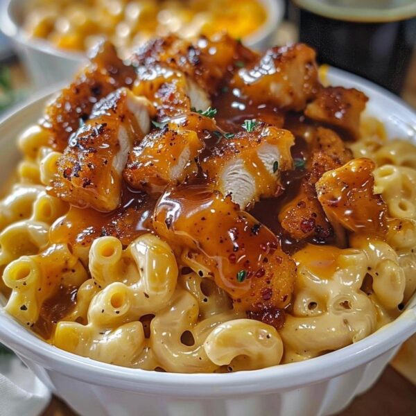 Mac and cheese with chicken /500 gram