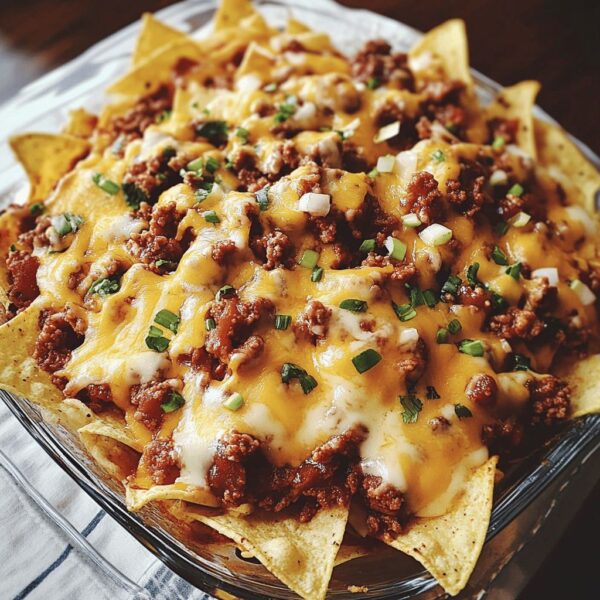 Nachos loaded with chicken and cheesy sauce(1:2)